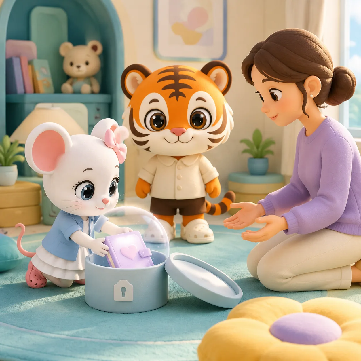 Minh hoạ: Giữ được lòng tin của con